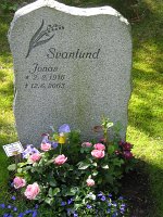  Jonas Svanlund, 1916-2003. Kyrkogården i Skogås.
